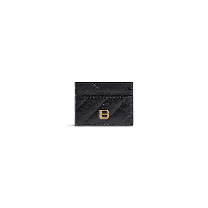 crush card holder quilted