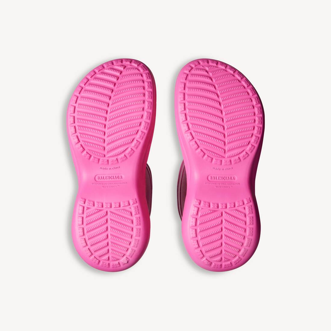 balenciaga pink croc boots