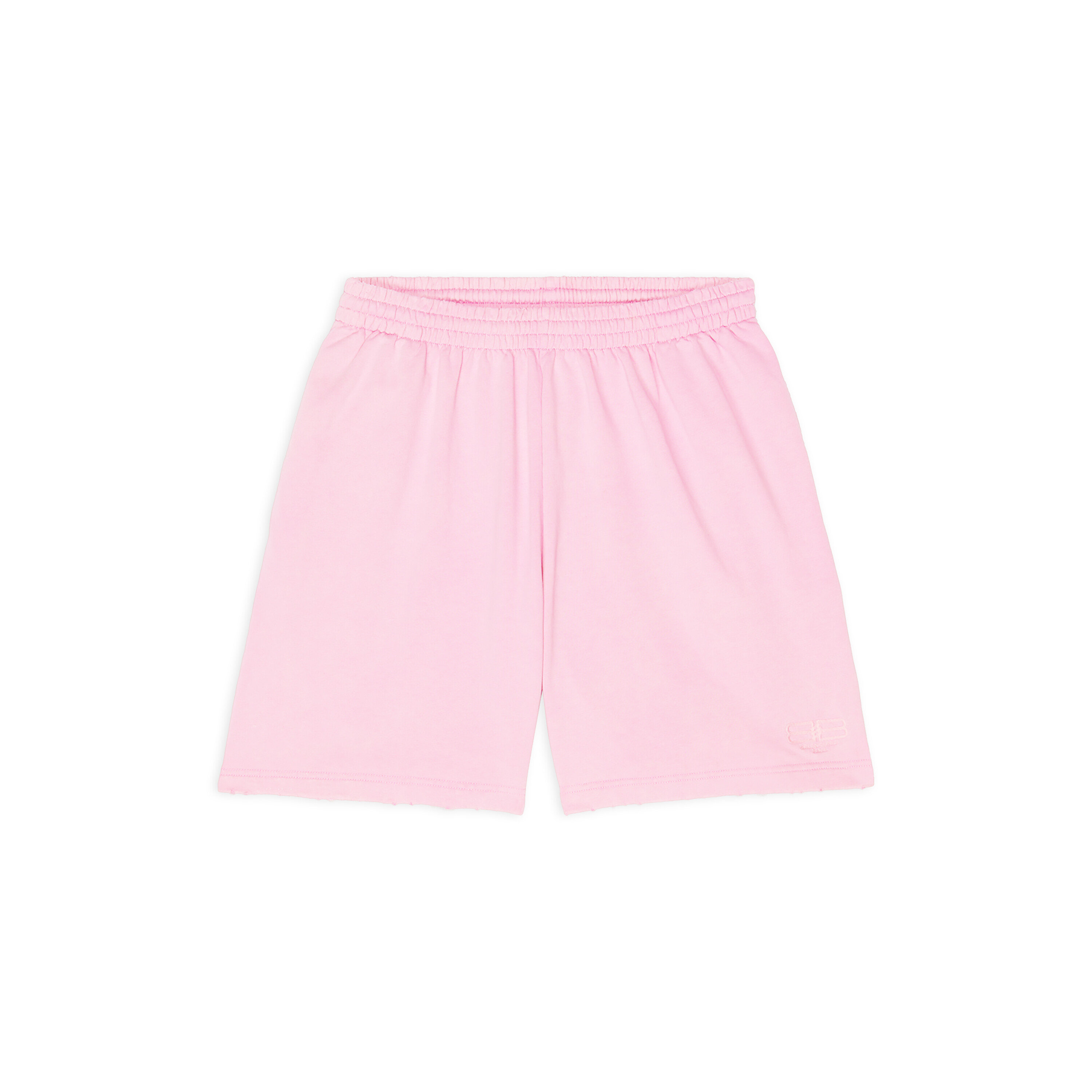 Women's Bb Paris Icon Sweat Shorts in Pink | Balenciaga GB