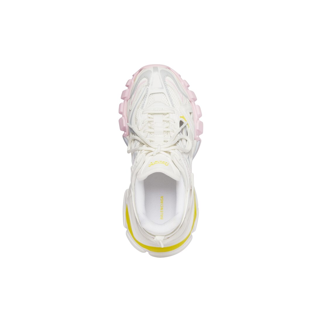 balenciaga track 2 blanche jaune