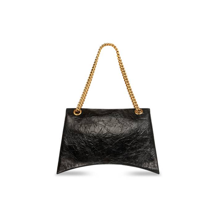 Women's Crush Large Chain Bag in Black | Balenciaga US