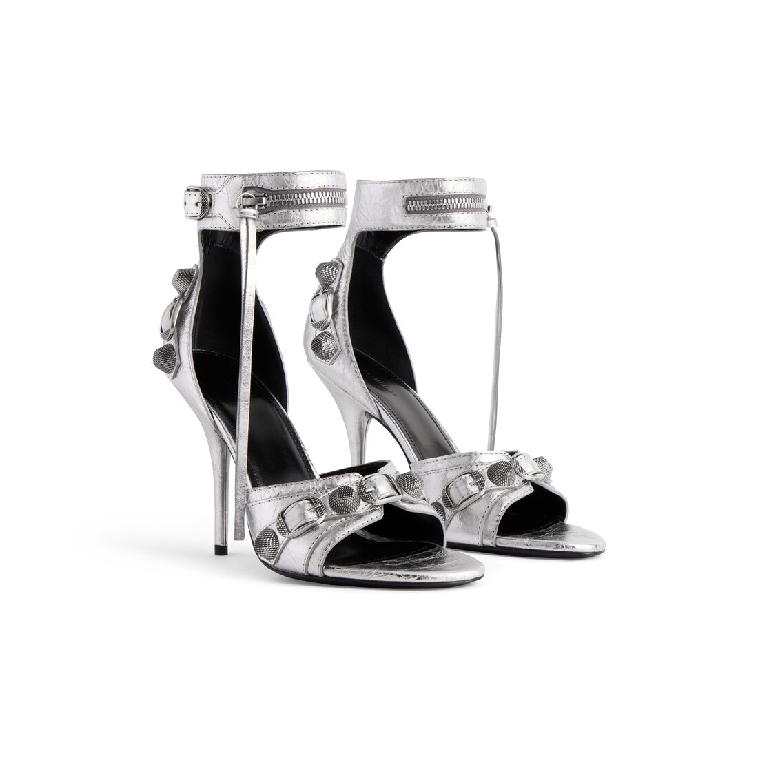 Balenciaga 2024 sandals silver