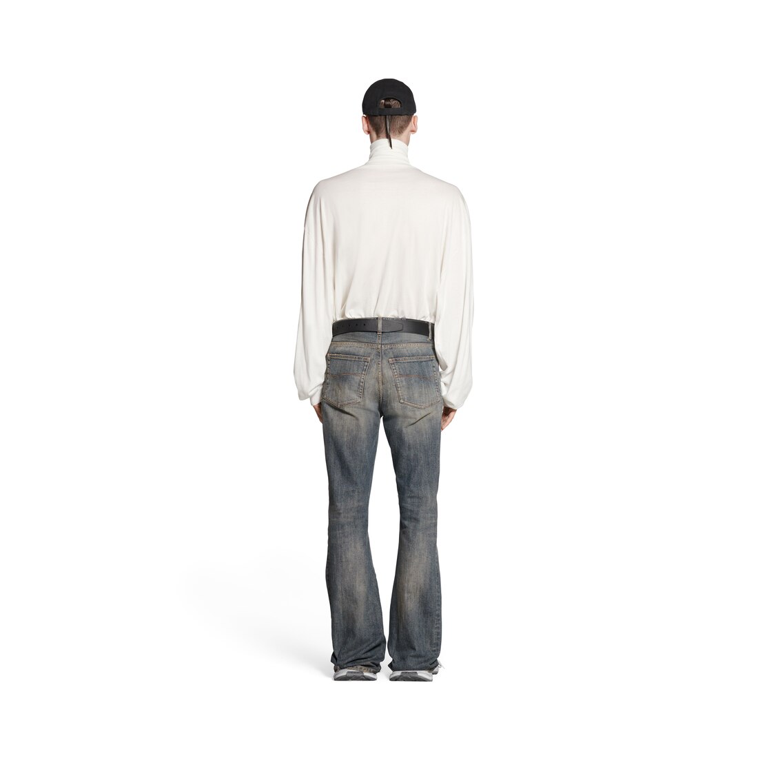 BALENCIAGA High-rise bootcut jeans