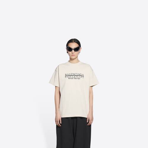 retail therapy medium fit t-shirt