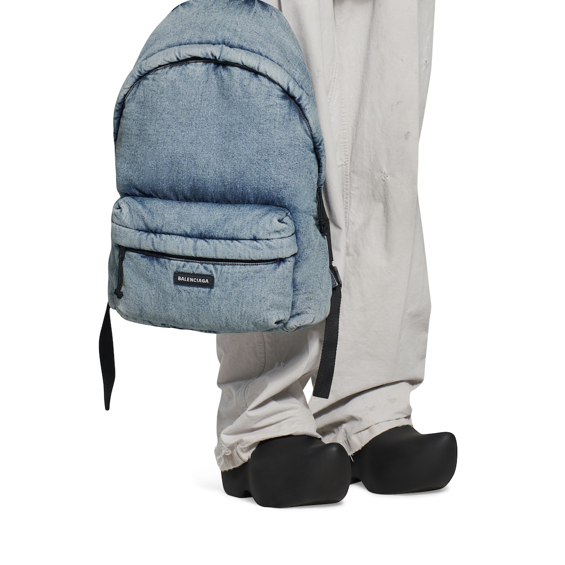 Men's Explorer Backpack Denim in Faded Blue