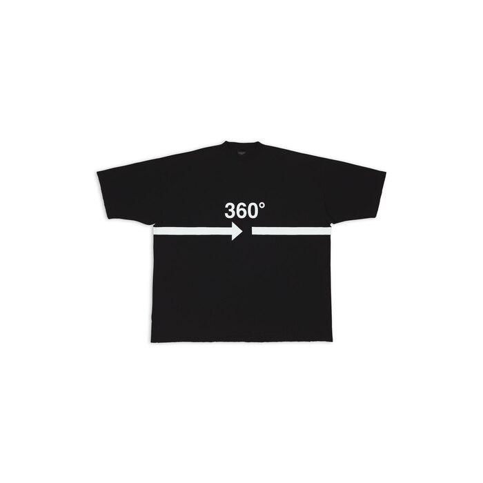 360 tubular 티셔츠 oversized