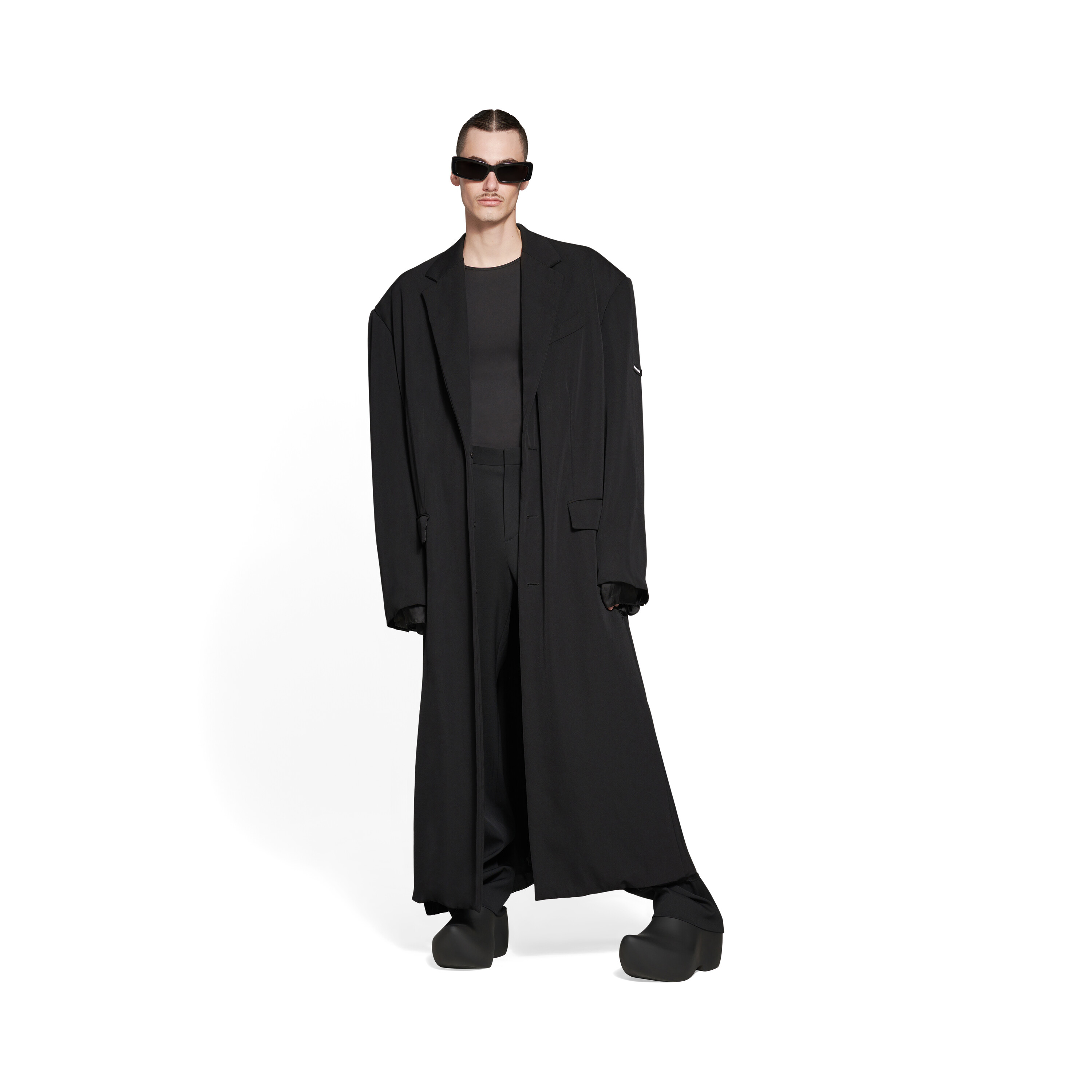 BALENCIAGA Oversized DoubleBreasted WoolBlend Coat for Men  MR PORTER