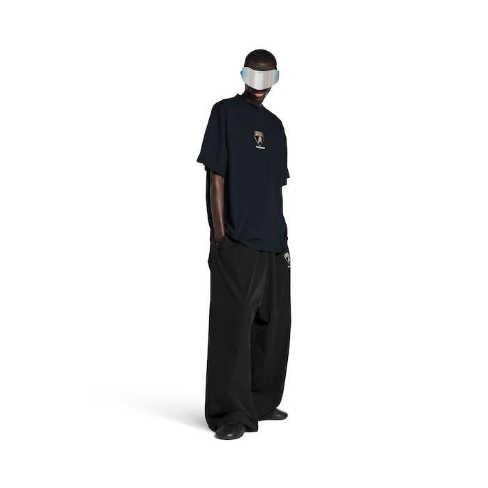 balenciaga i automobili lamborghini oversized t-shirt