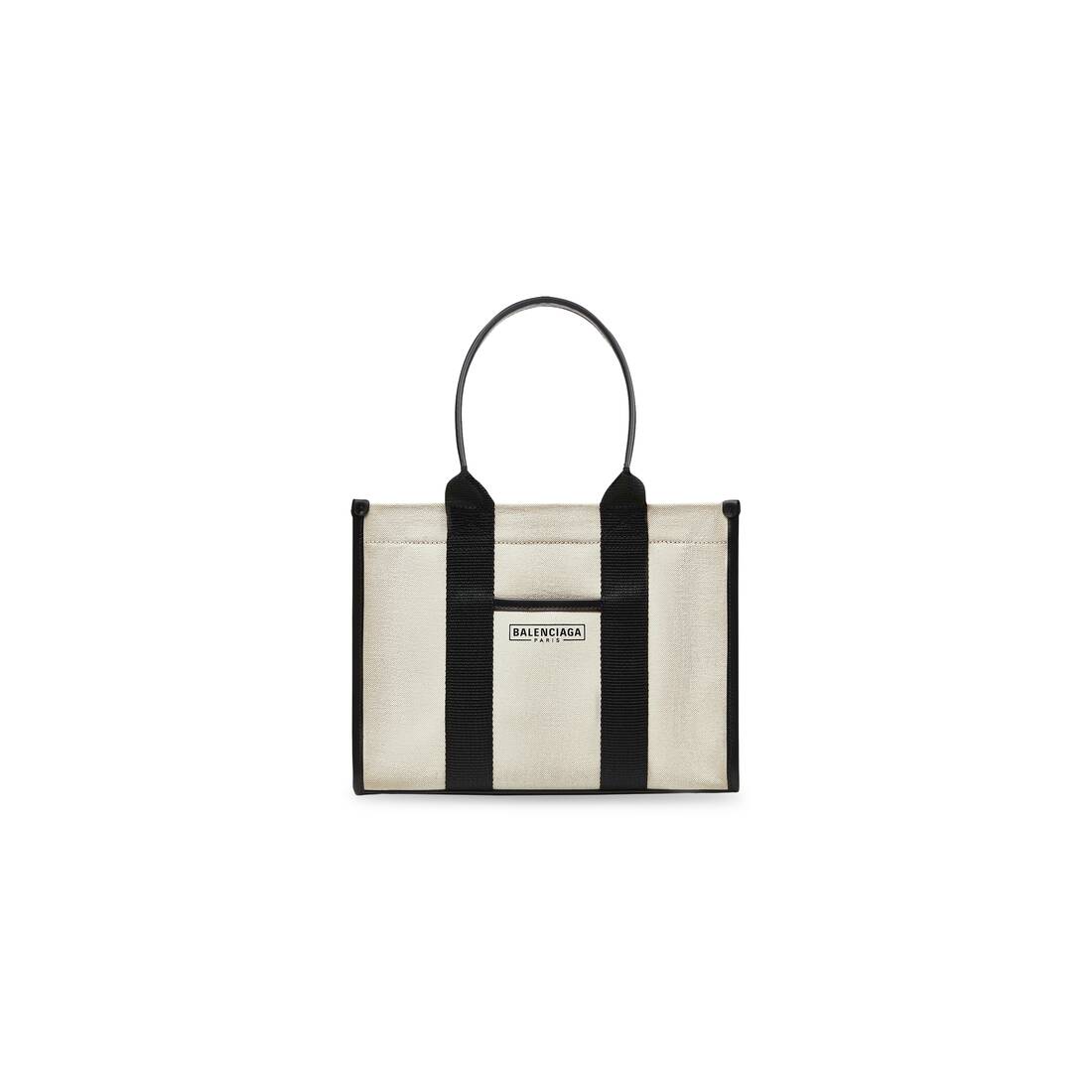 Women's Hardware Small Tote Bag With Strap in Beige