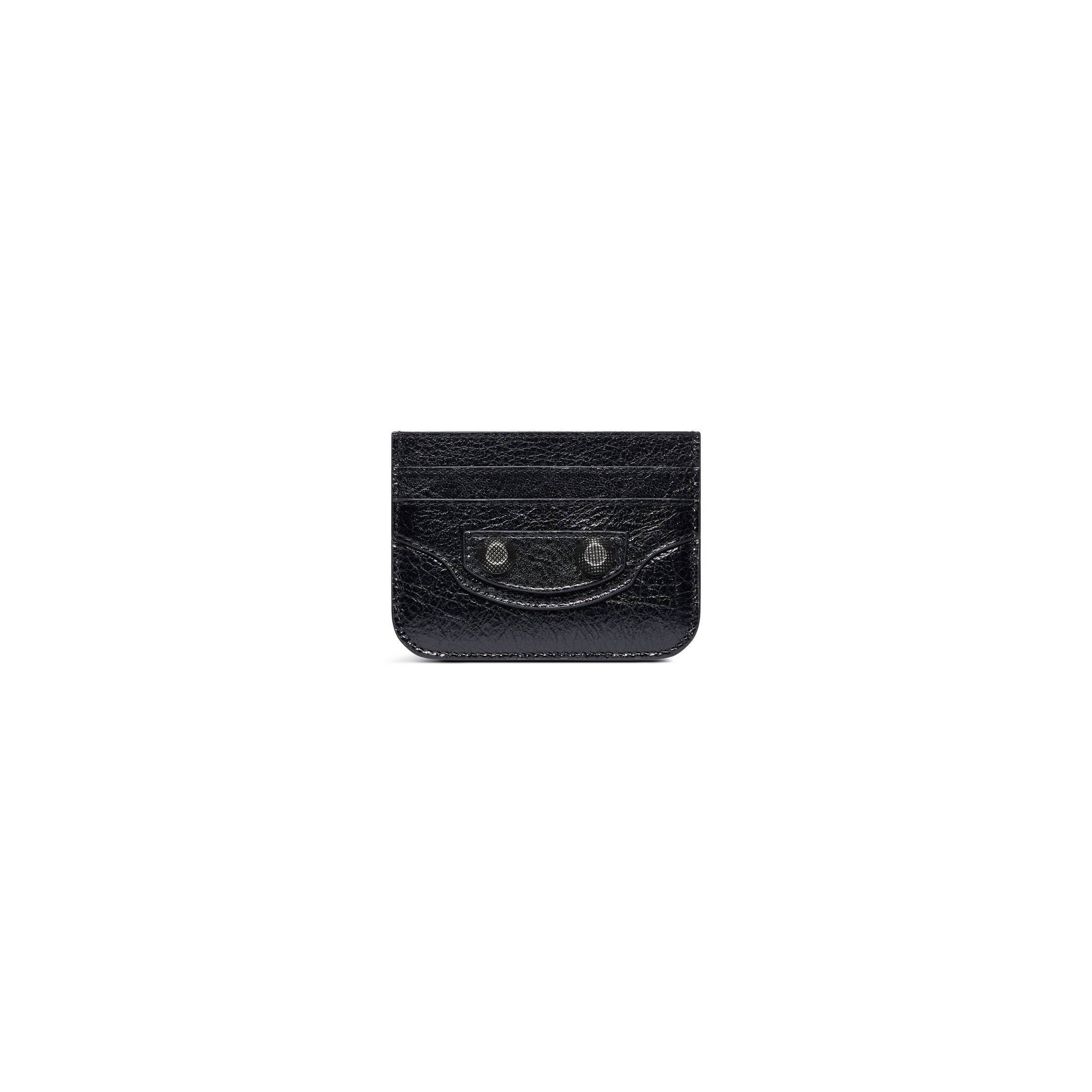 Balenciaga Le Cagole Card Holder - Black - Woman - Lambskin