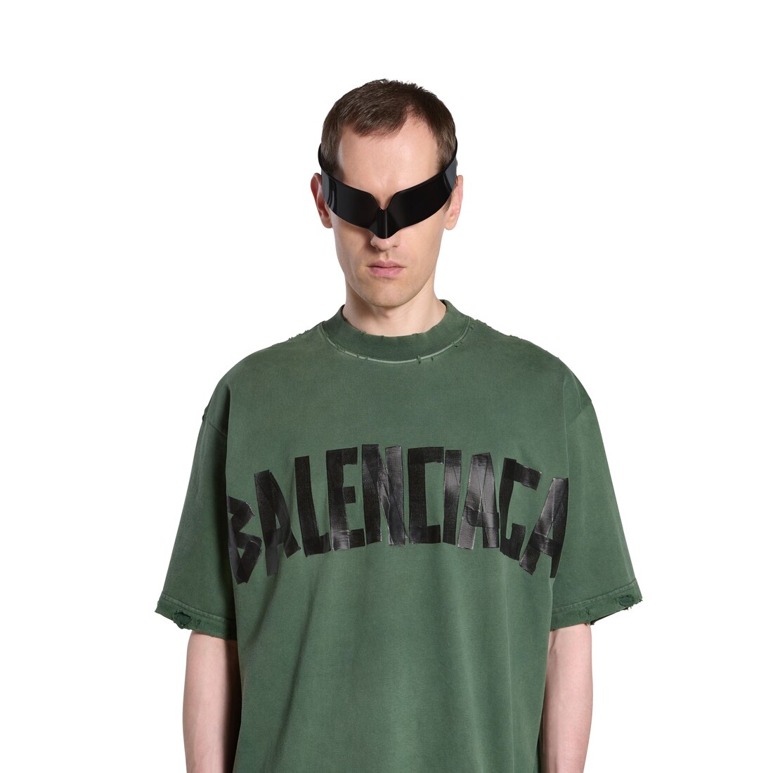 Balenciaga t shirt olive online