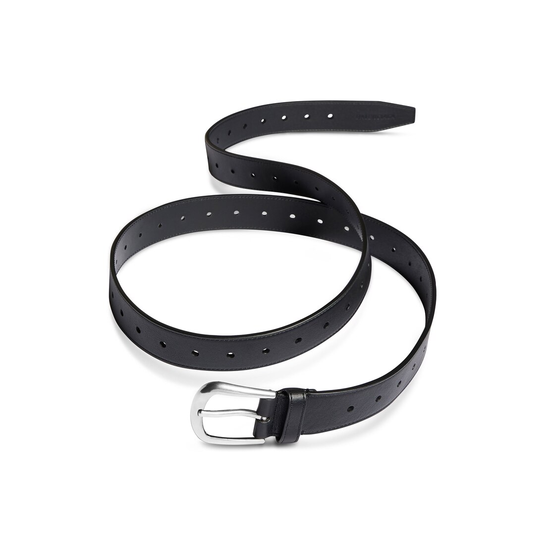 Men's Half Moon Belt in Black