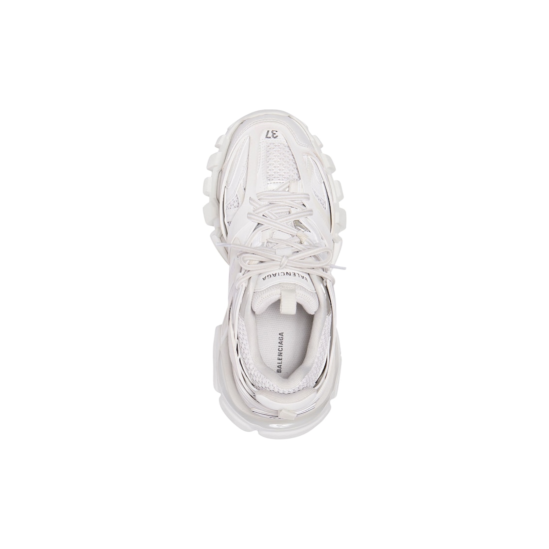 Women's Track Sneaker in White