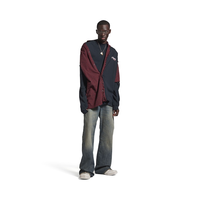 patched shirt