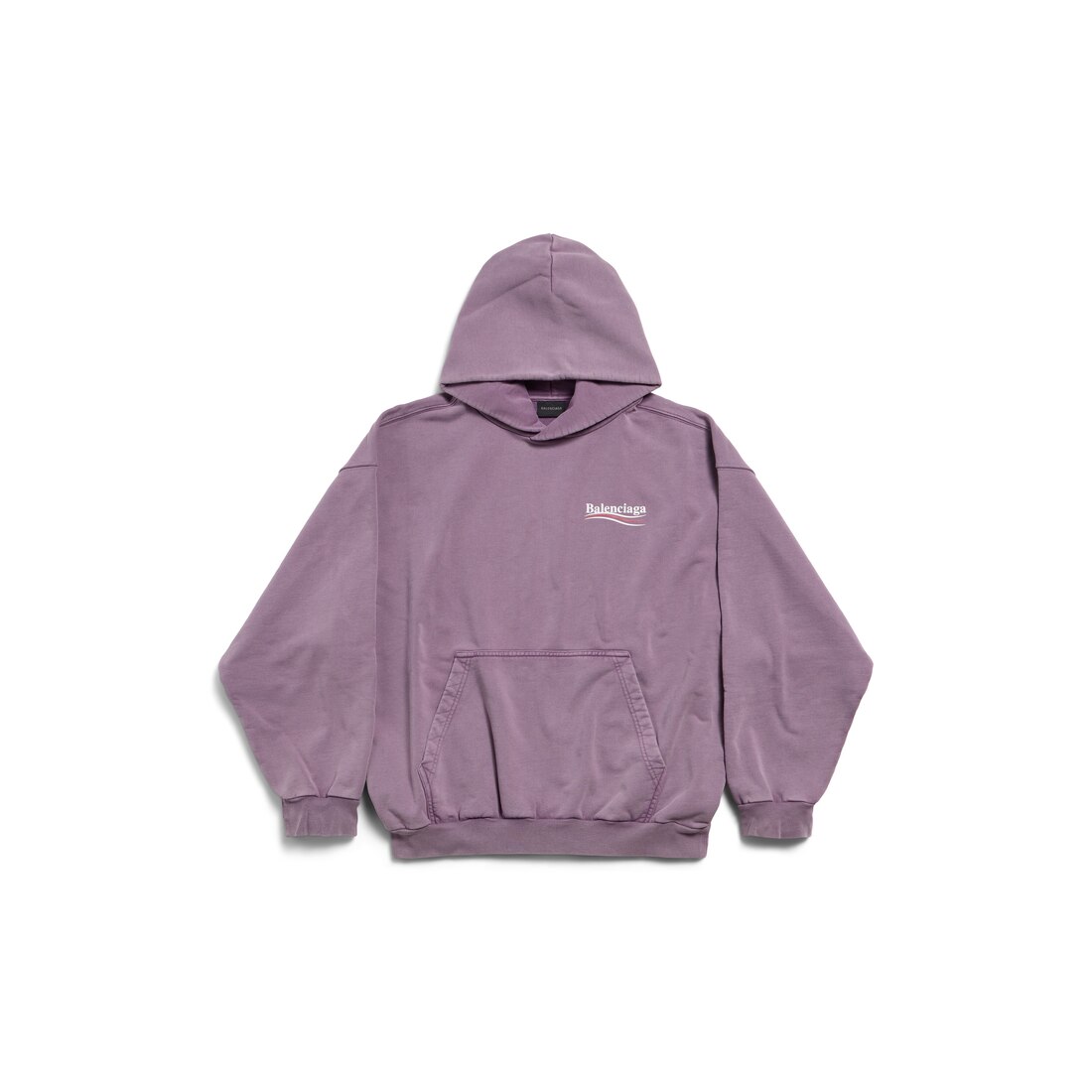 Balenciaga sweatshirt purple on sale