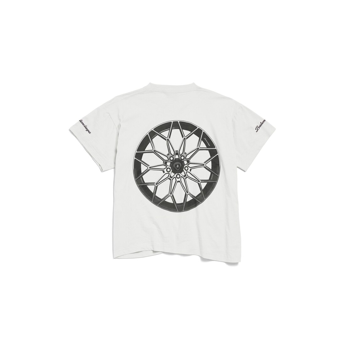 関税送料込 BALENCIAGA AUTOMOBILI LAMBORGHINI BOXING T-SHIRT Women's Balenciaga I Automobili Lamborghini Boxing T-shirt
