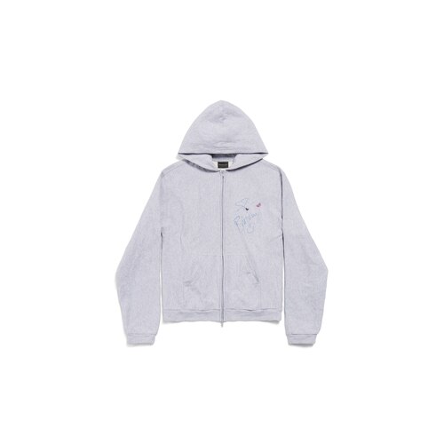 balenciaga music | britney spears series hoodie zippé fit regular 