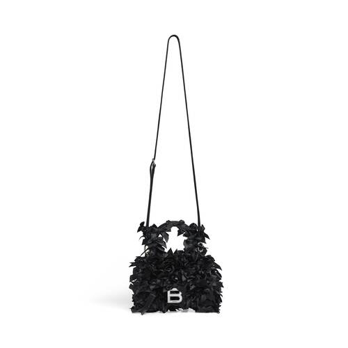 hourglass xs handbag with satin bows