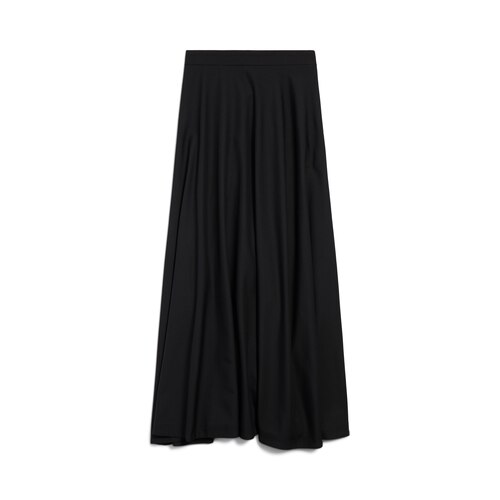 low waist maxi skirt