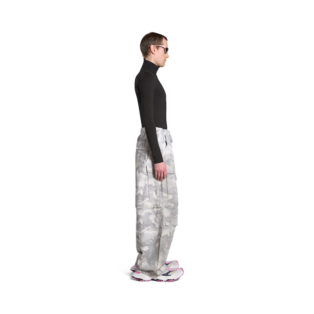 Balenciaga pants mens silver online