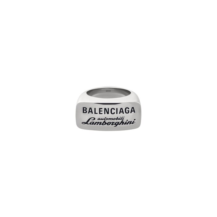 balenciaga | automobili lamborghini signet ring