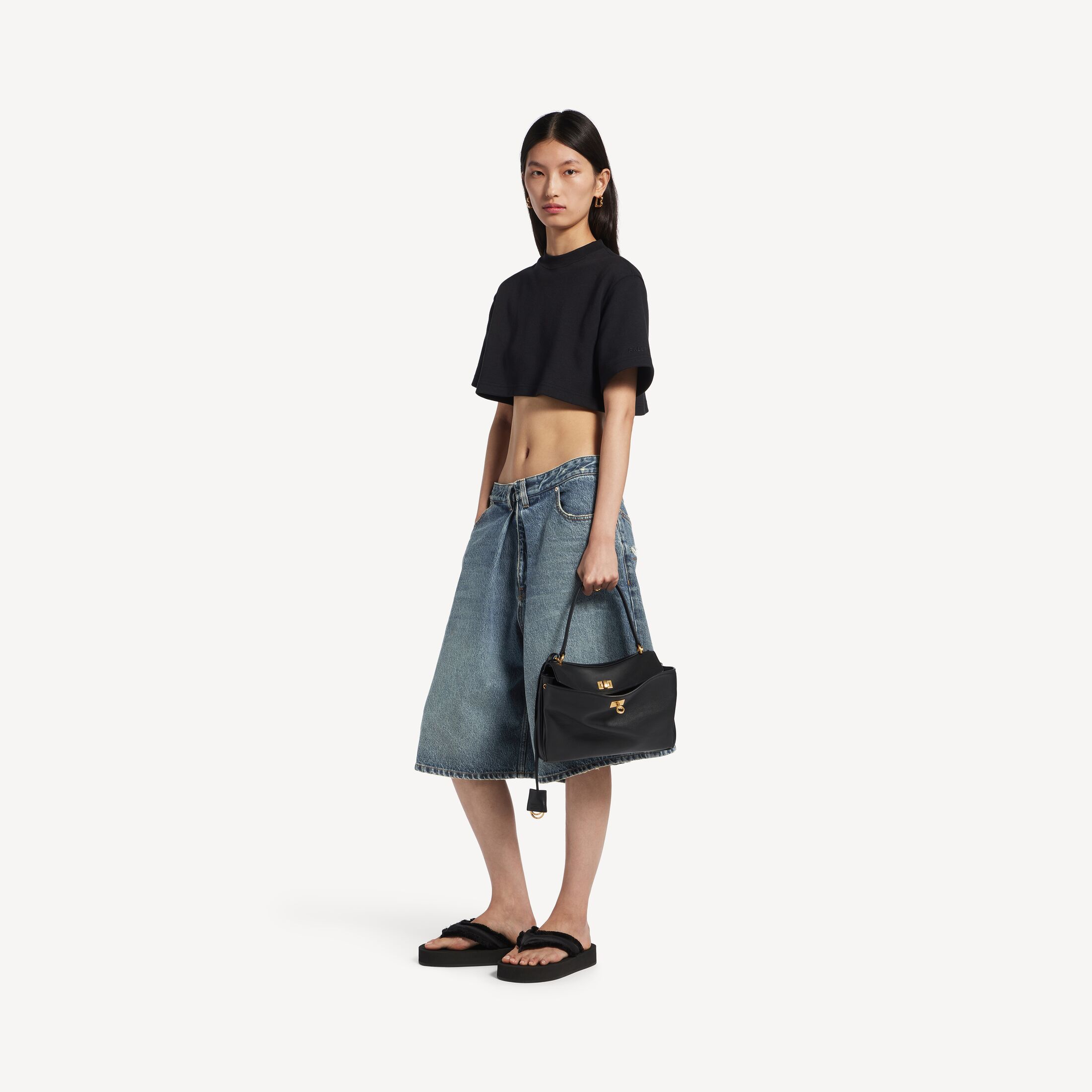 Klein Pro Rodeo Rodeo Handtasche Klein für Damen in Schwarz | Balenciaga DE