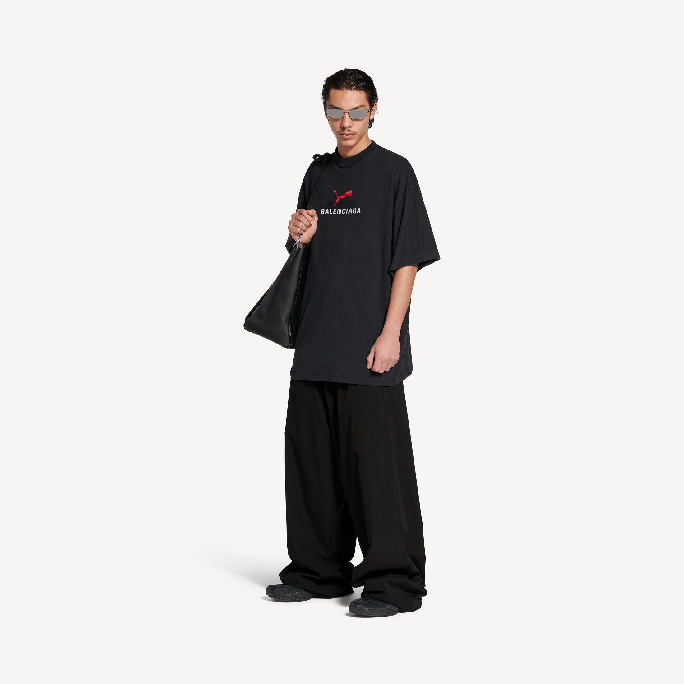 balenciaga i puma oversized t-shirt