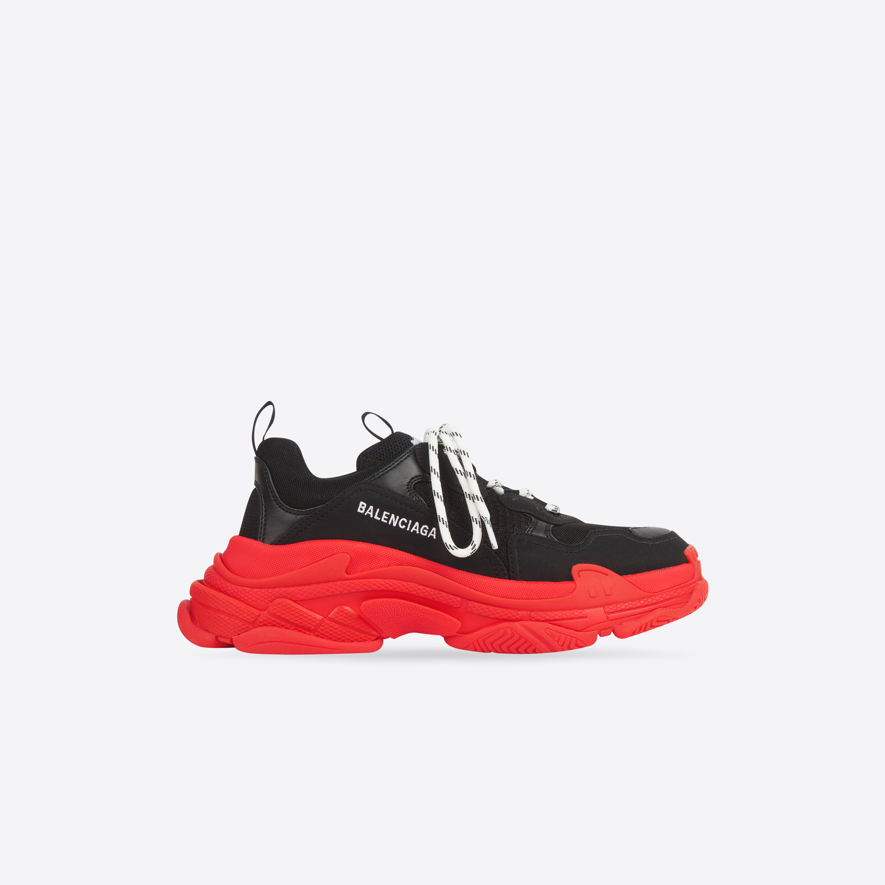 Balenciaga Triple S Sneaker Black Red  GOAT