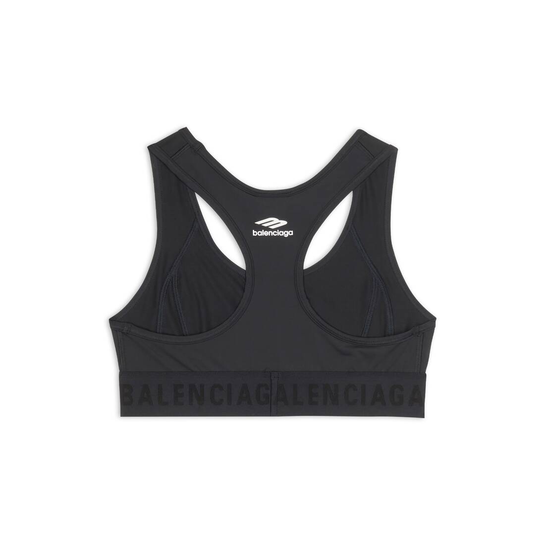 Sports bra with logo Balenciaga - IetpShops Denmark