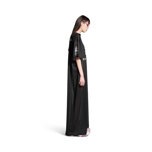 burning unity t-shirt maxi dress