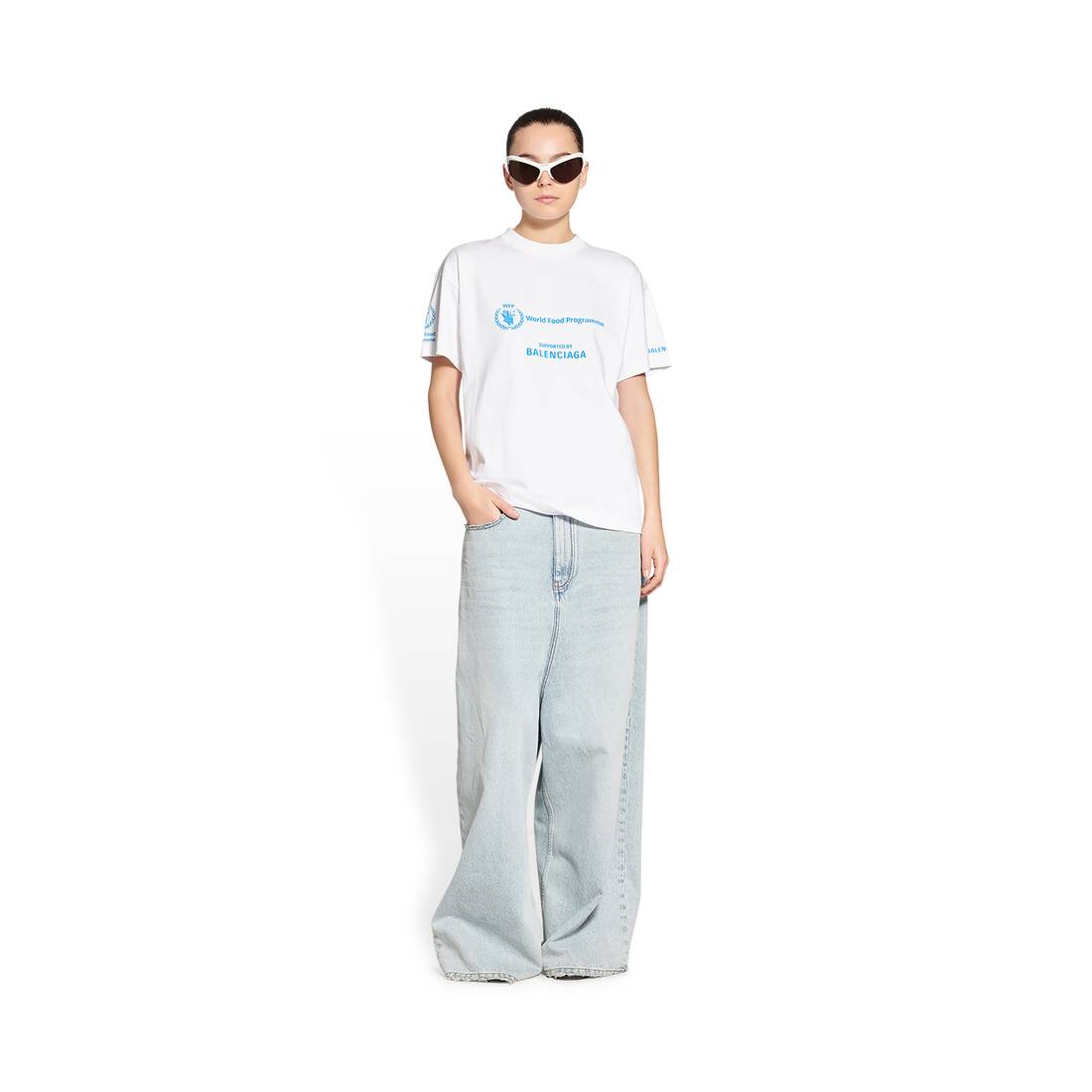 ホワイト の ウィメンズ Wfp Tシャツ Medium Fit | Balenciaga JP