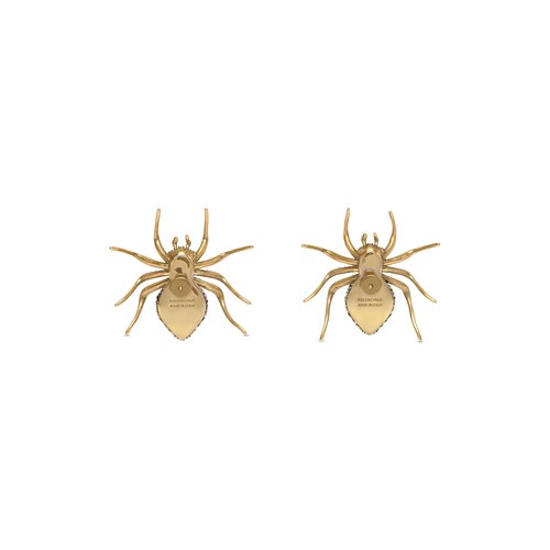 goth spider earrings