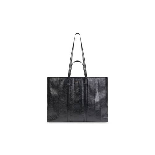 Barbes Large East-west Shopper Bag in Black | Balenciaga US