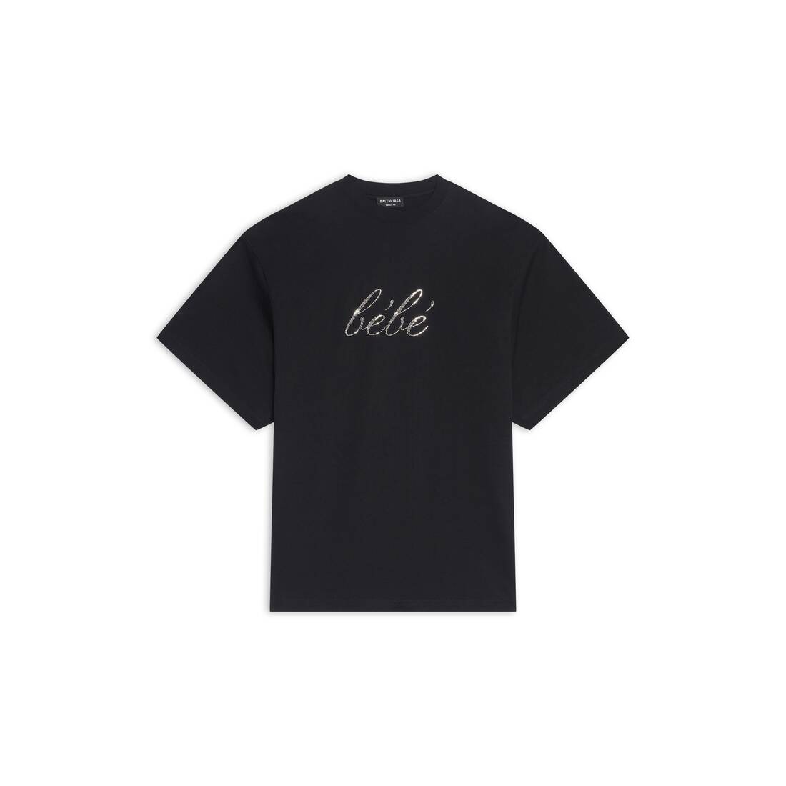 Men's Bébé Worn-out T-shirt in Black