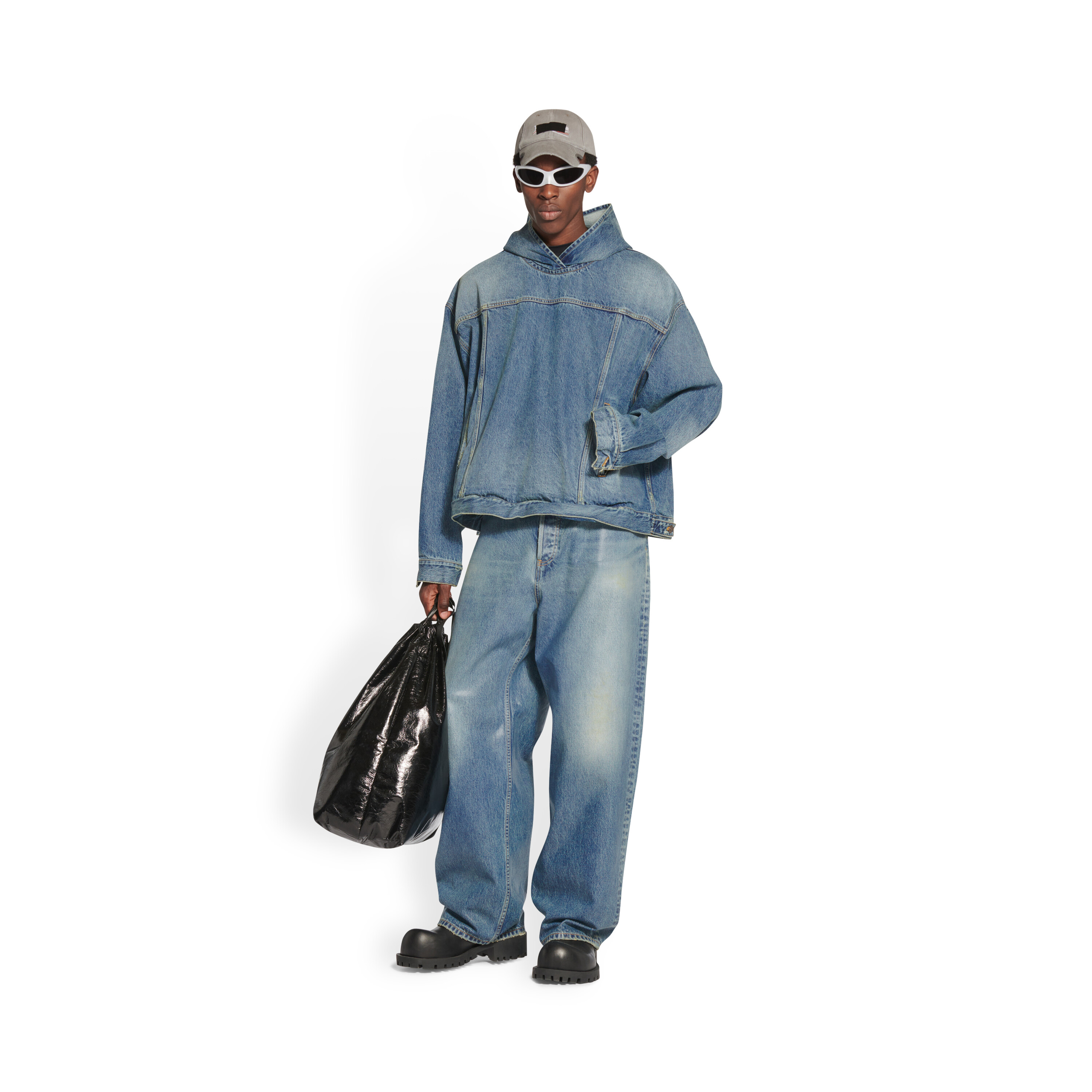 Blue balenciaga jacket Clearance