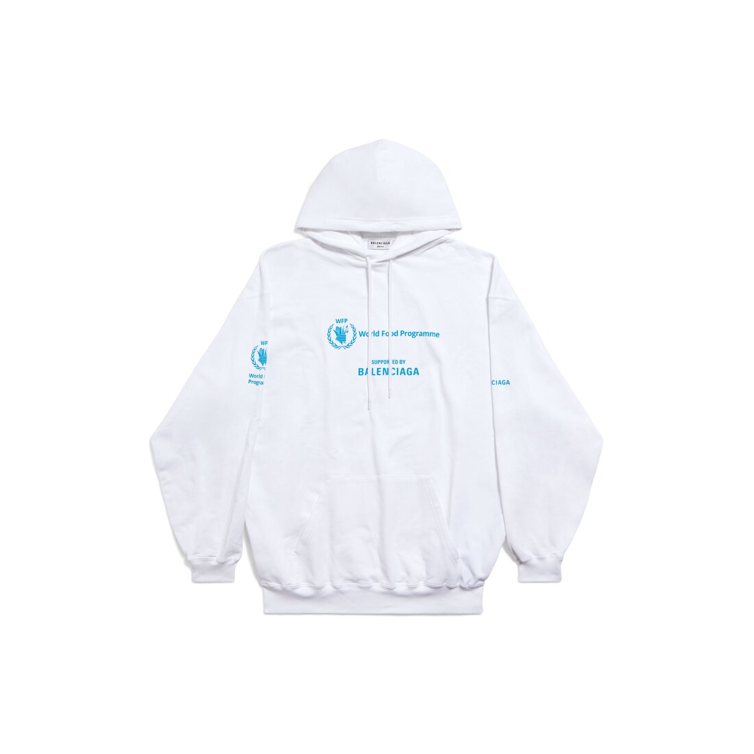 Women's Wfp Hoodie Medium Fit in White | Balenciaga US