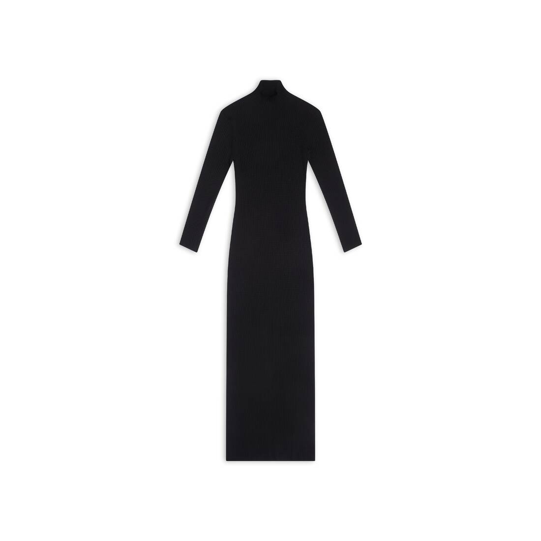 balenciaga.com | Vestido Fitted para Mujer en Negro