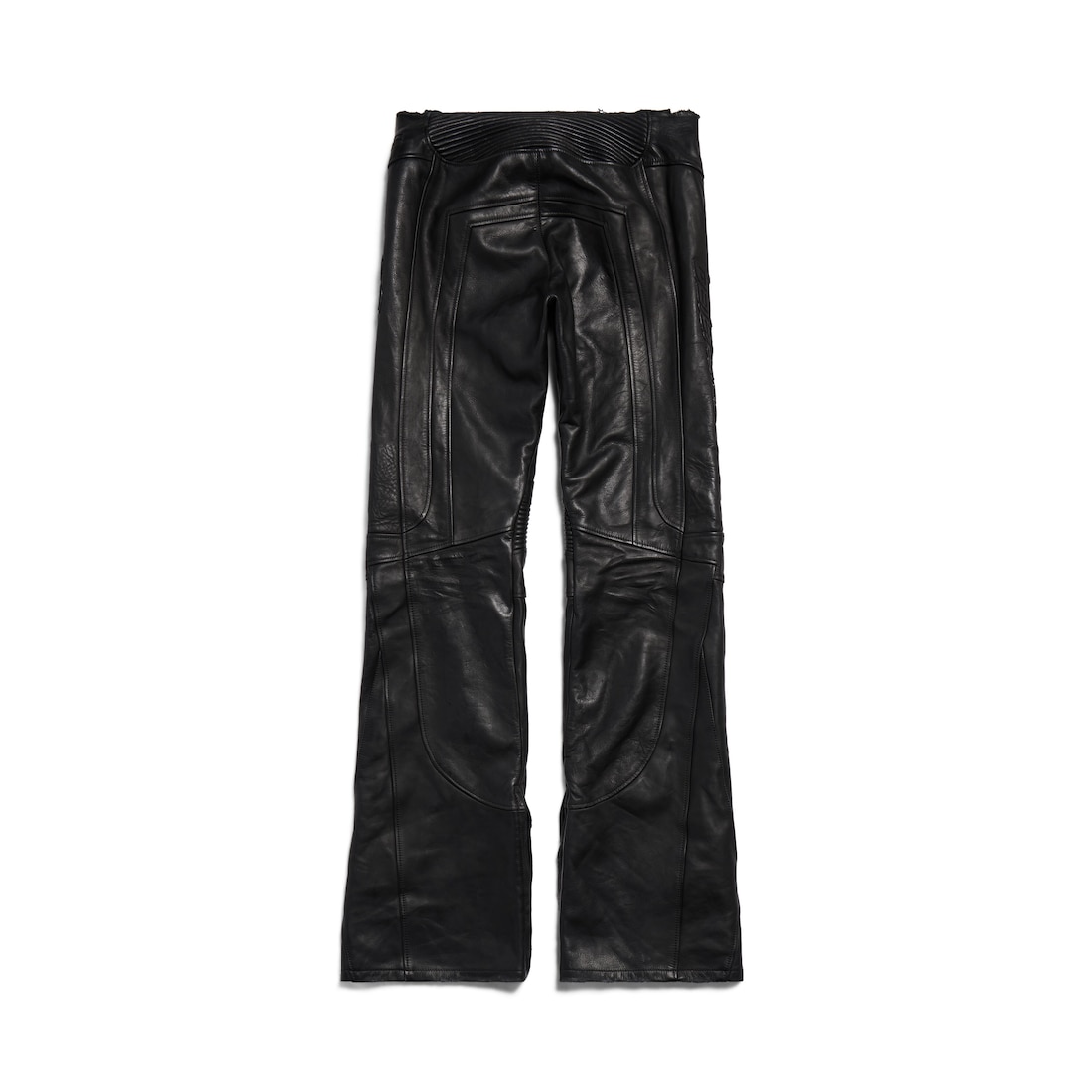 Women's Low Waist Biker Pants in Black