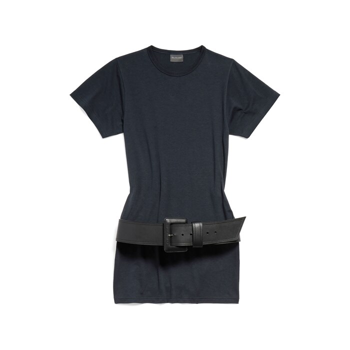 피티드 티셔츠 드레스