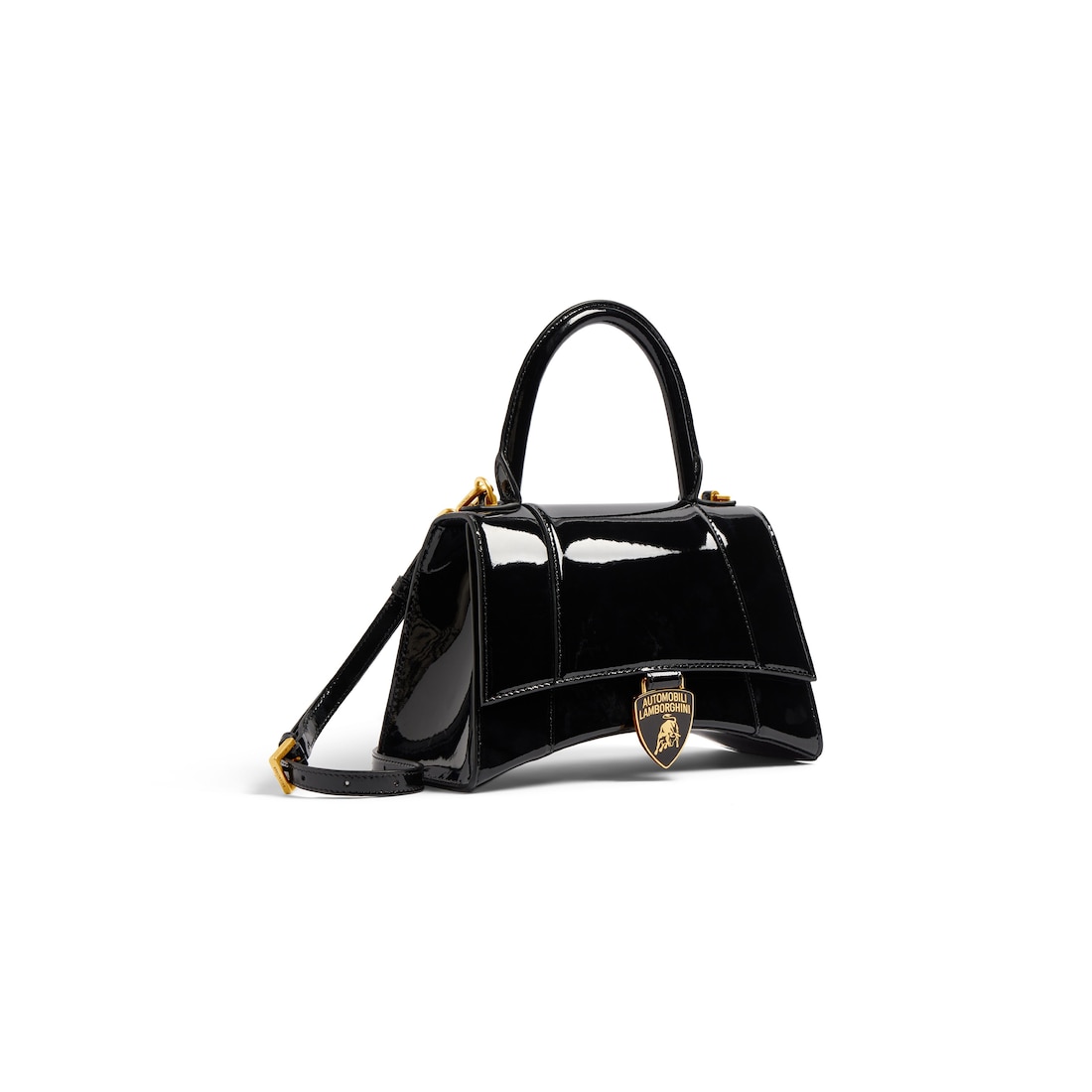 直営店☆BALENCIAGA☆ HOURGLASS トップハンドル Small バッグ ホワイト の ウィメンズ Balenciaga | Automobili Lamborghini