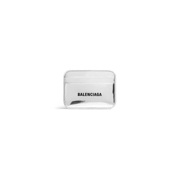 Balenciaga Business Card Holder 505238 Black Leather with Box Free Shipping