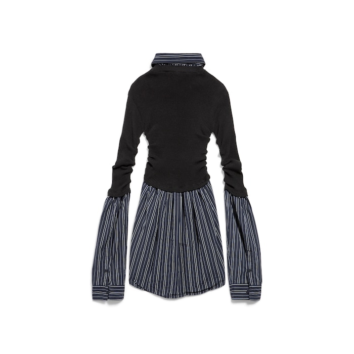 mehrlagiger pullover