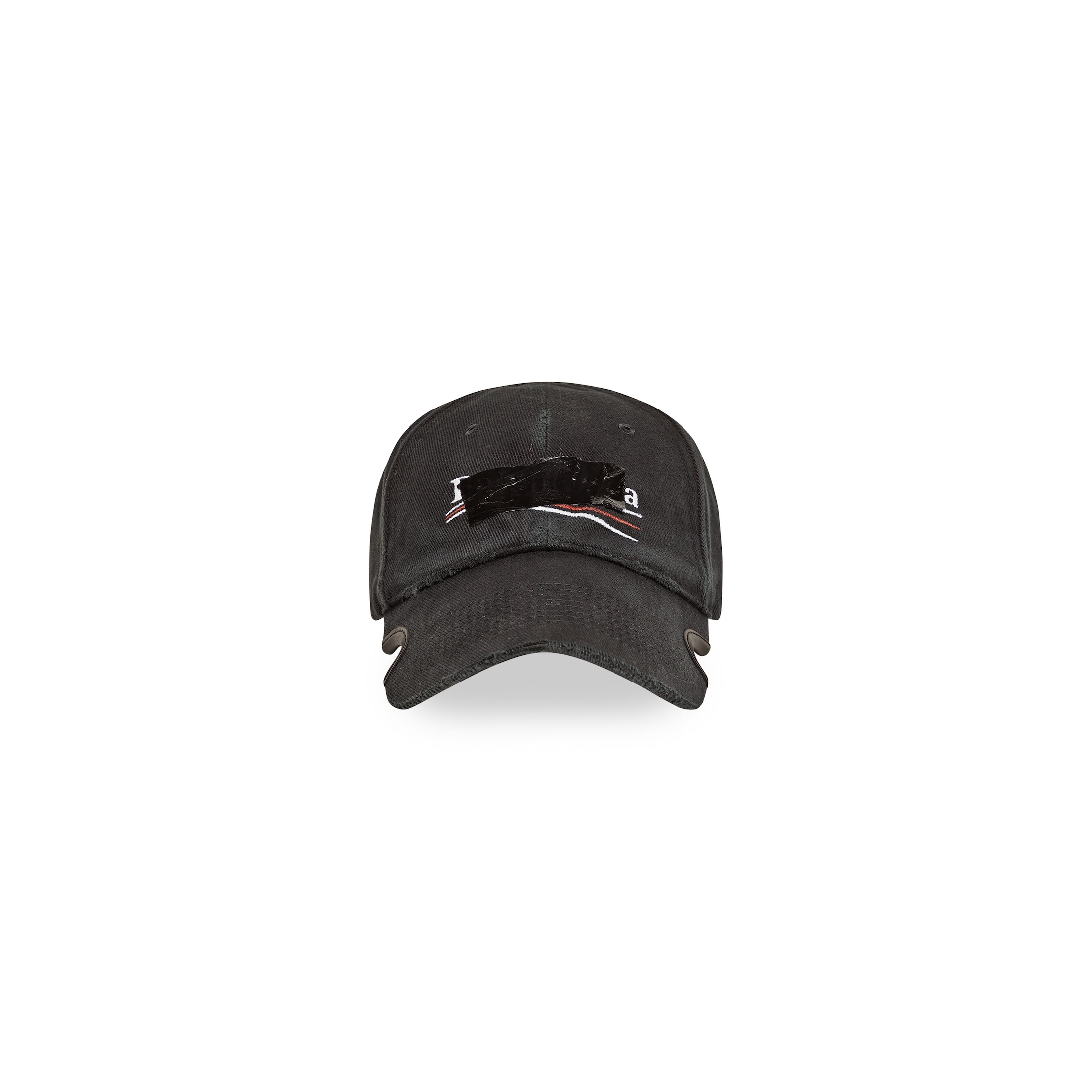 Balenciaga Gaffer Cap - Black - Man - L - Cotton