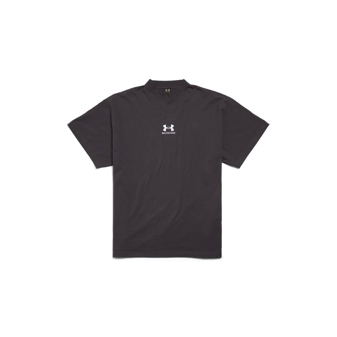 Under Armour® Tシャツ オーバーサイズフィット で ブラック/ホワイト ...