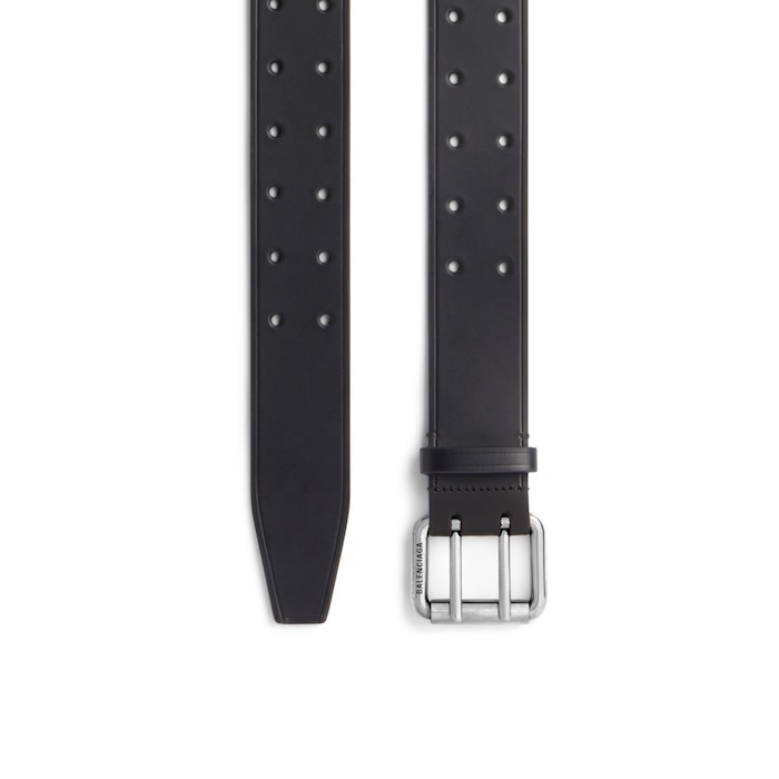 ceinture double prong chunky 