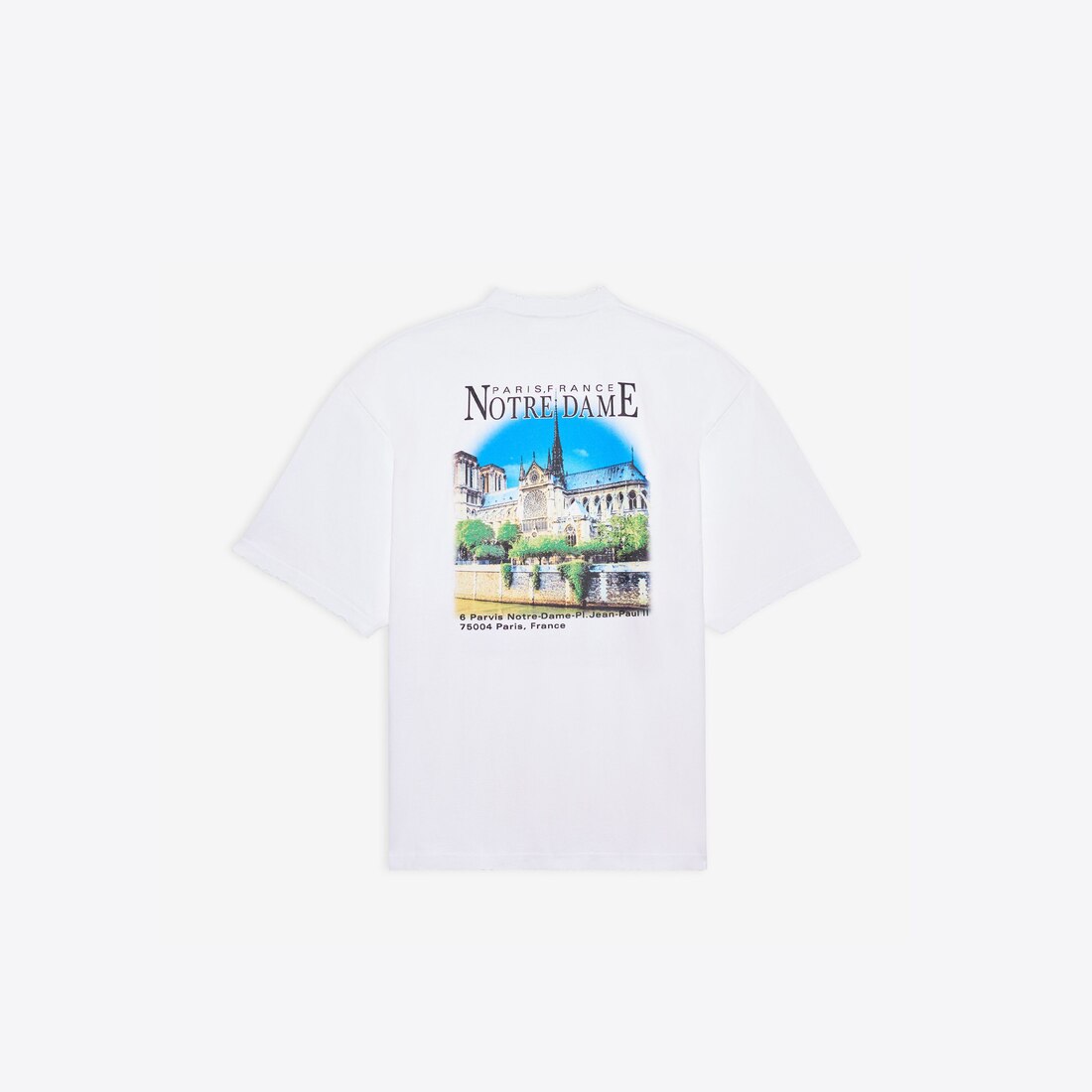 balenciaga sacre coeur t shirt
