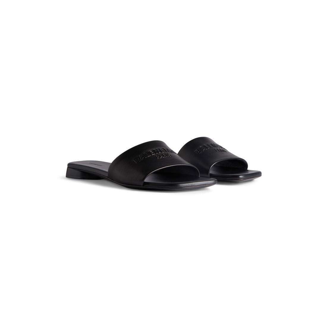 Women's Duty Free Flat Sandal in Black | Balenciaga US