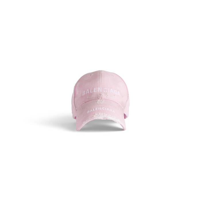 balenciaga double logo cap