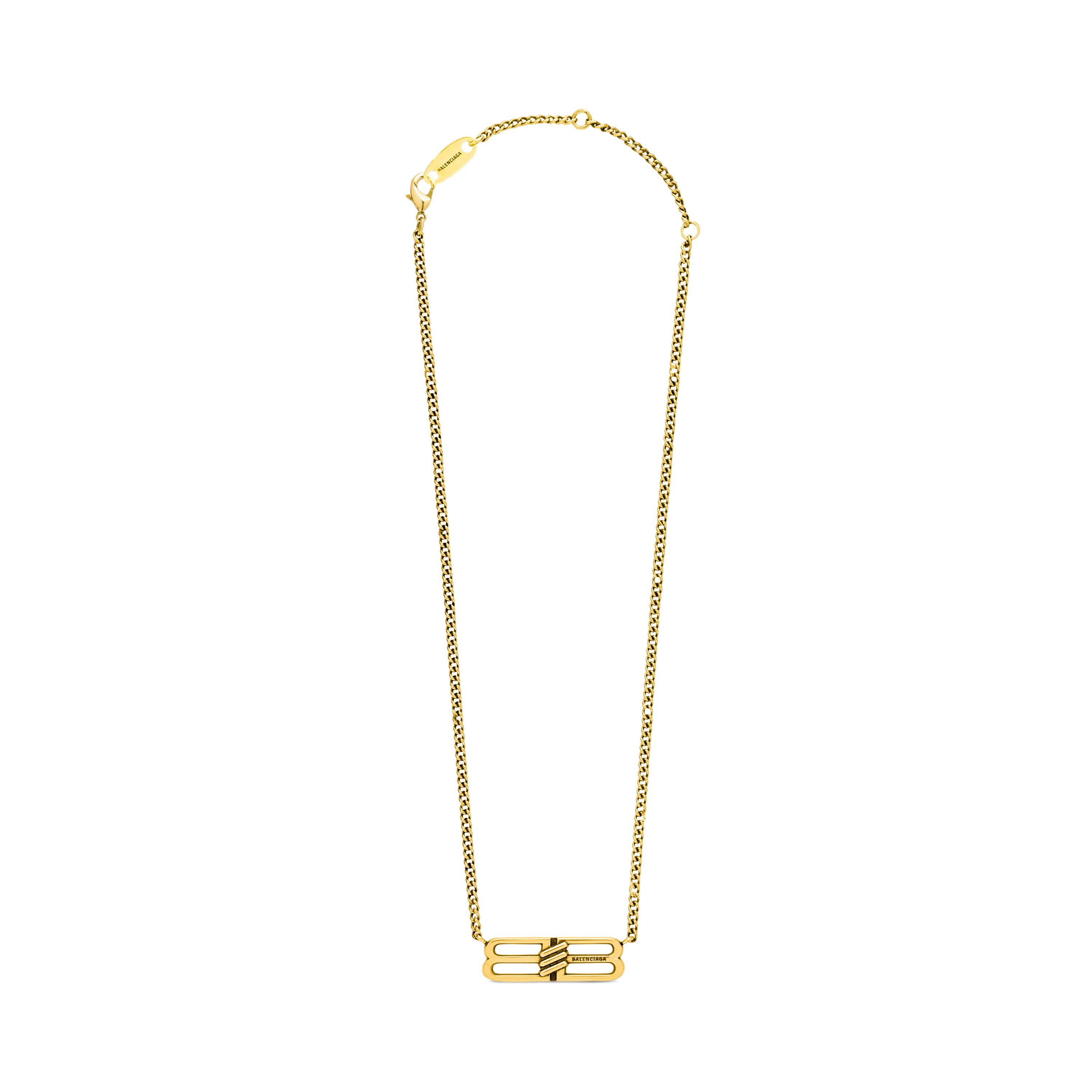 Women's Bb Icon Necklace in Gold | Balenciaga US