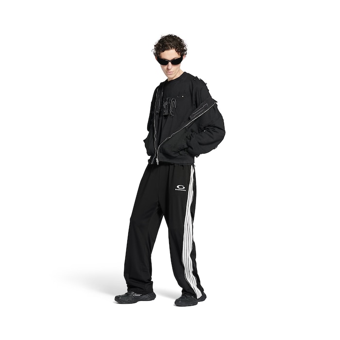 calça de agasalho com zíper loop sports icon